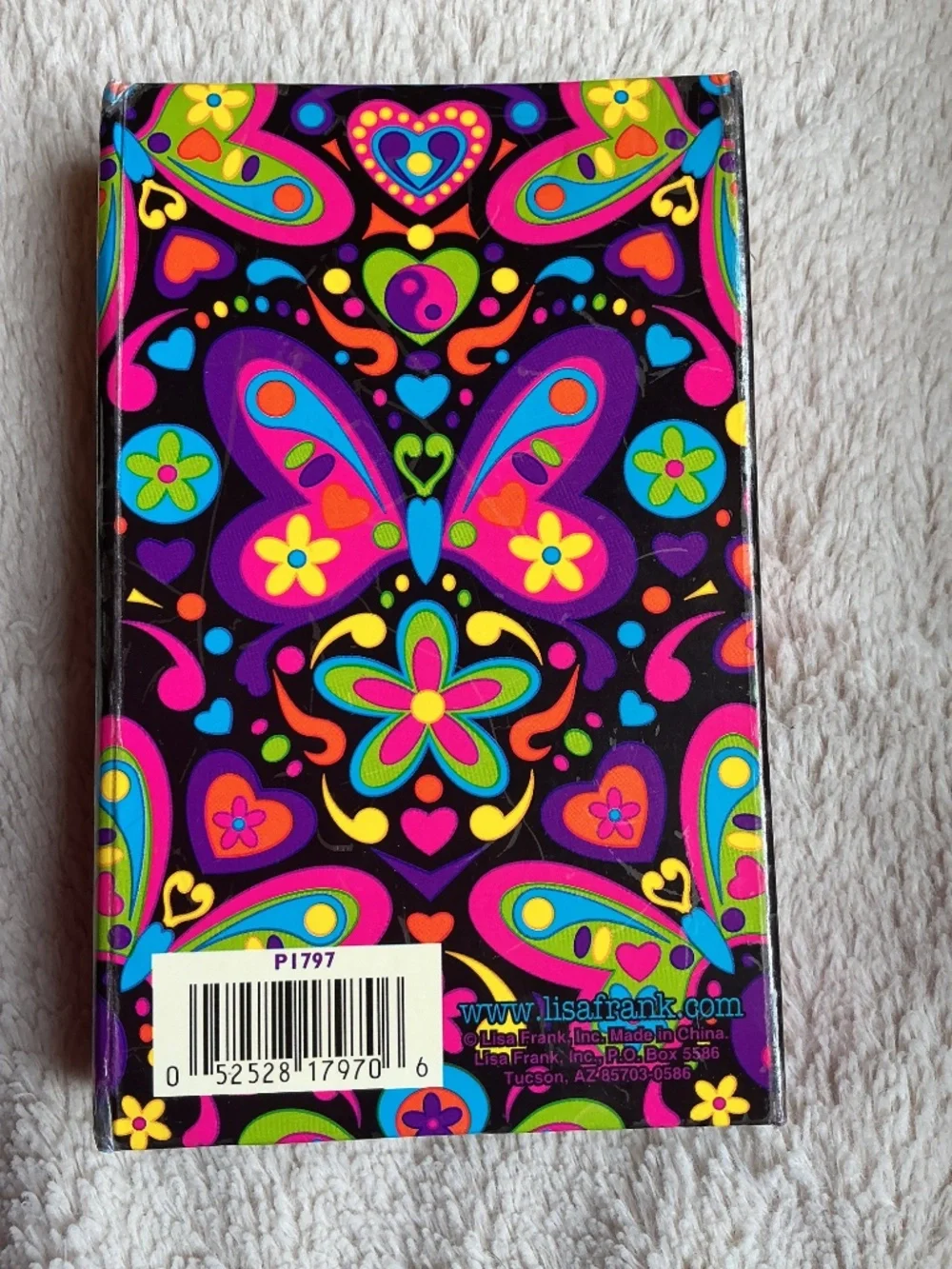 Lisa Frank Butterfly Dream Writers Trifold Organizer Planner